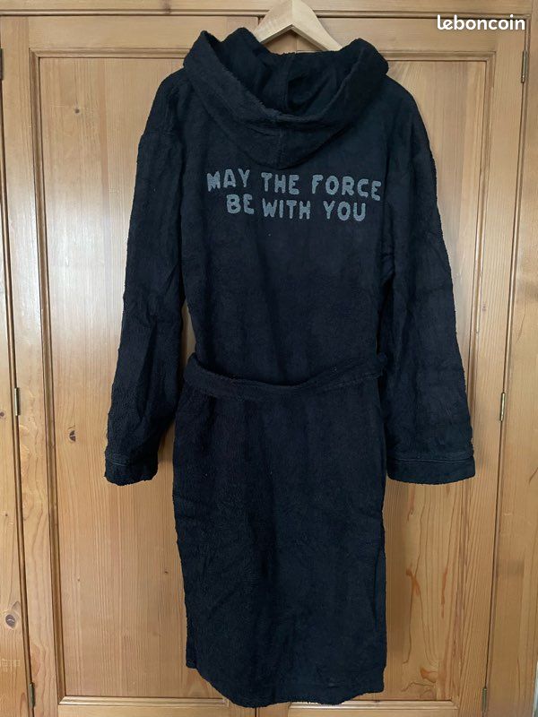 Wars Jedi Robe Yoda Dressing Gown Mens Bathrobe Peignoir Homme