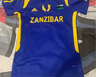 Maillot De Football Adidas - Équipe Nationale De Zanzibar - Bleu - Taille M