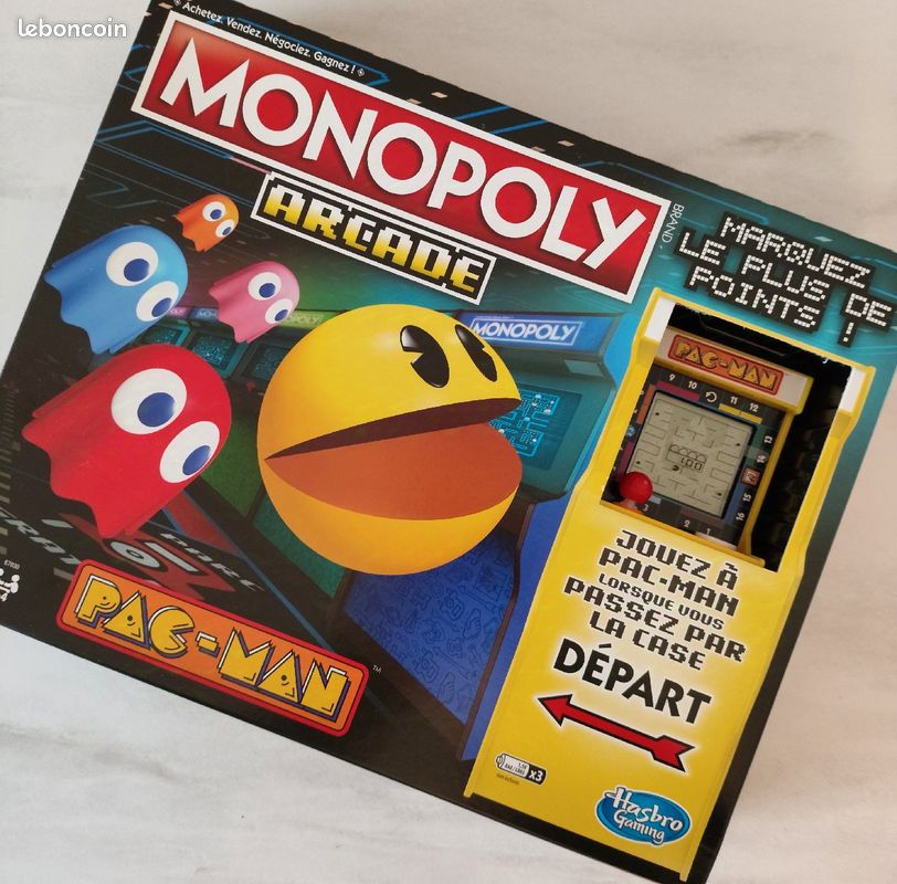 Monopoly arcade pacman Jeux Jouets