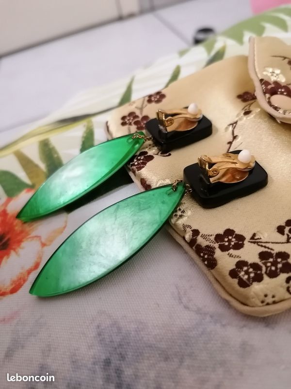 Boucles d'oreilles Byblos clip neuves (image 6)