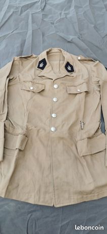 RARE Paire de patte de col cannetille officier d'état-major AFRIQUE