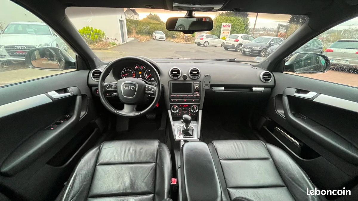 AUDI A3 SPORTBACK 3.2 V6 250 Quattro Ambition Luxe S tronic / TOIT OUVRANT / BOSE (image 21)