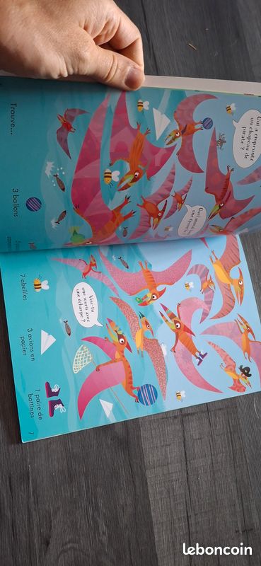 Livre cherche et trouve les dinosaures (image 3)