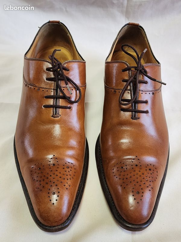 Chaussures Homme Berwick 1707 En Daim 100% - Marron Clair/beige - Pointure 43 - Modèle Casual - Neuf Avec Emballage