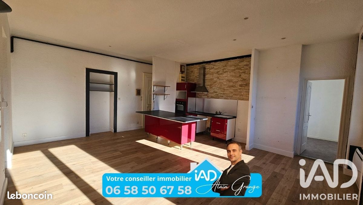 Appartement 3 pièces 59 m² · à Saint-Genest-Lerpt · 59 m² · 104 000 €