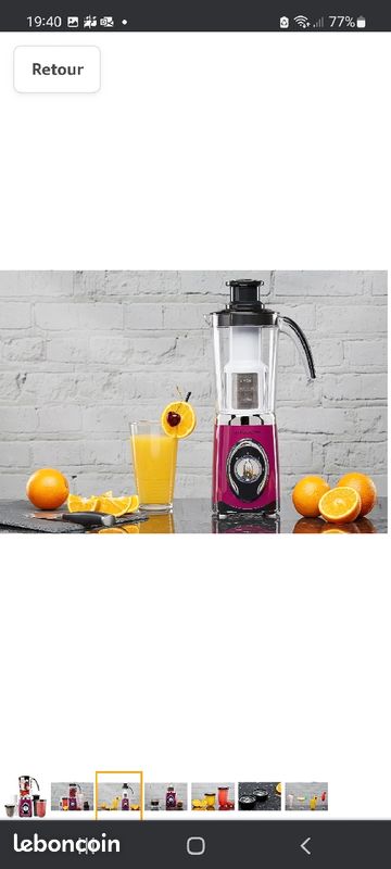 Blender smoothie complet "Andrew james" (image 2)