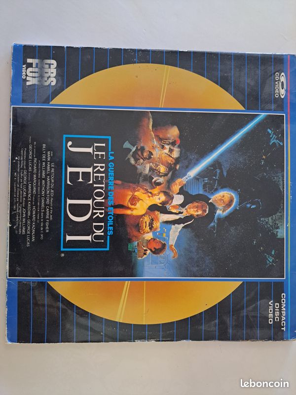 Compact disc vidéo la guerre des étoiles (image 1)