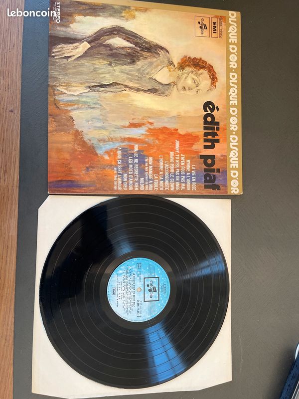 Disque vinyle edith Piaf (image 1)