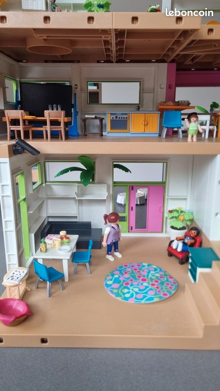 Maison playmobil Big citylife avec accessoires (image 3)