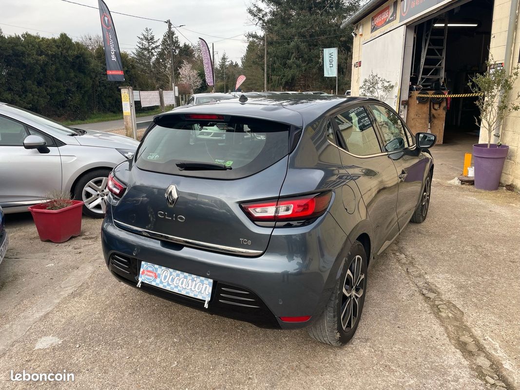 RENAULT Clio IV 4 tce 90 Chx essence INTENS GPS semi cuir 91200 kms (image 3)