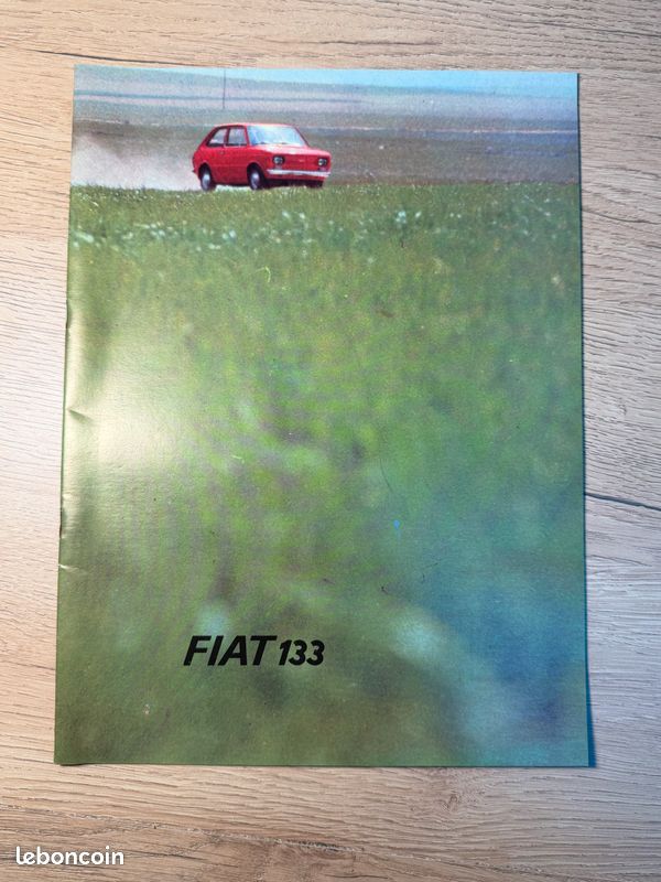 Brochure publicitaire FIAT 133 espagnole 1974 (image 1)
