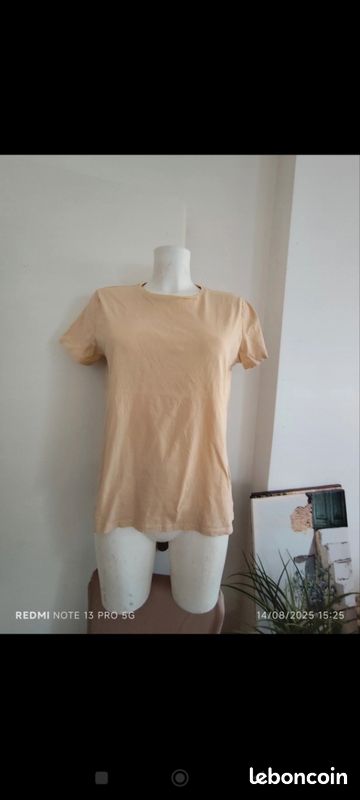 Tee-shirt jaune M (image 2)