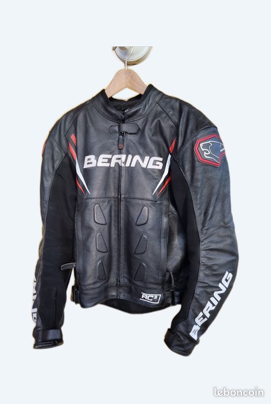Blouson cuir moto Bering Vêtements