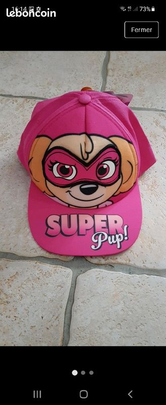 Casquette Pat Patrouille : Stella ,Taille 54cm, neuve (image 1)