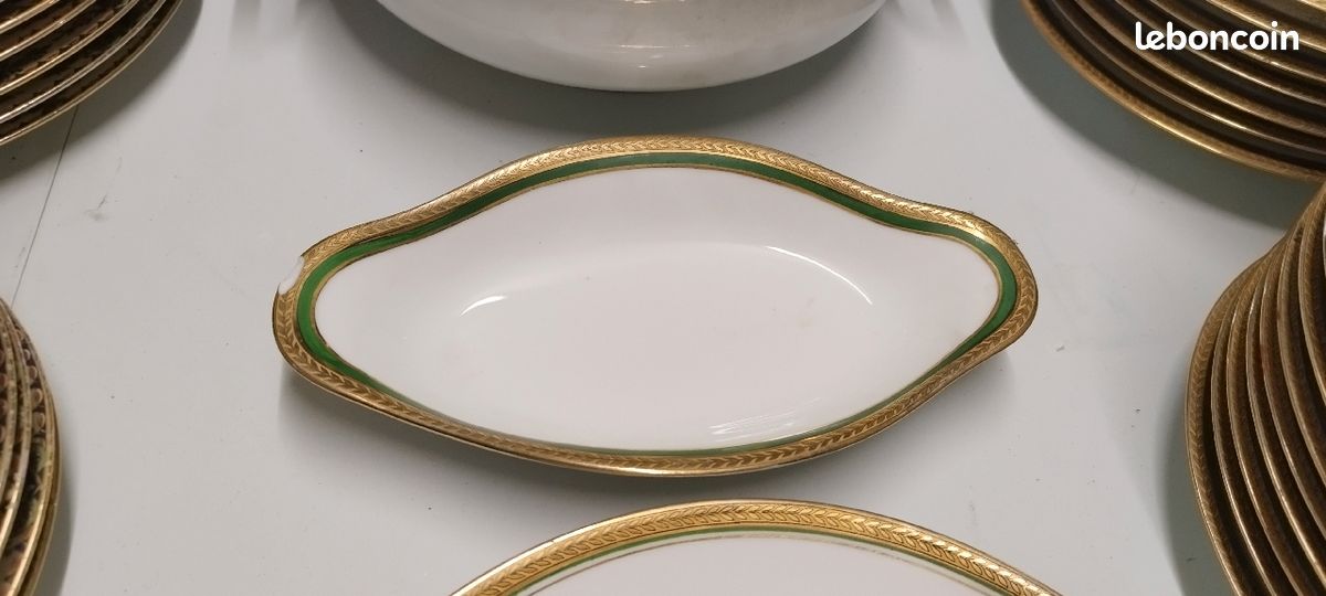Lot vaisselle porcelaine Limoges Savary (image 6)