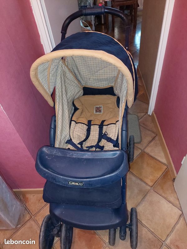 Poussette Pour Poupée Graco TollyTots - Ma Petite Calèche - Vintage 2000 - NEUF