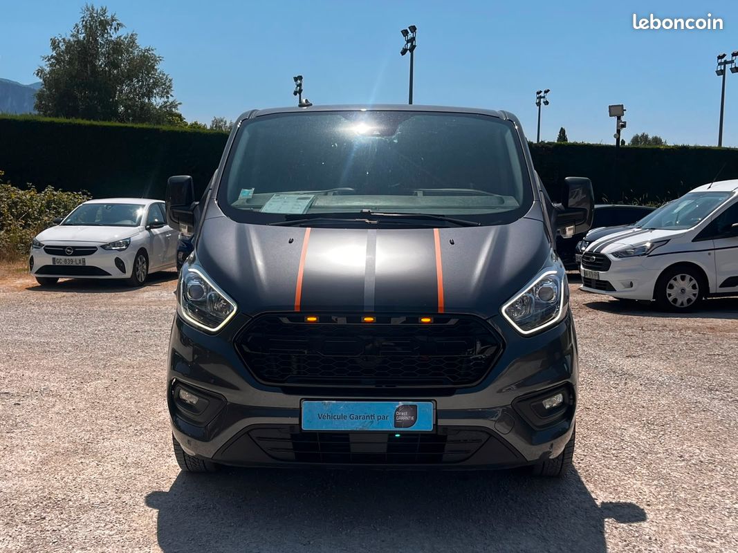 FORD CUSTOM TRANSIT L2 9 PLACES 130cv 1ERE MAIN TVA RECUP 27490euro H.T (image 2)