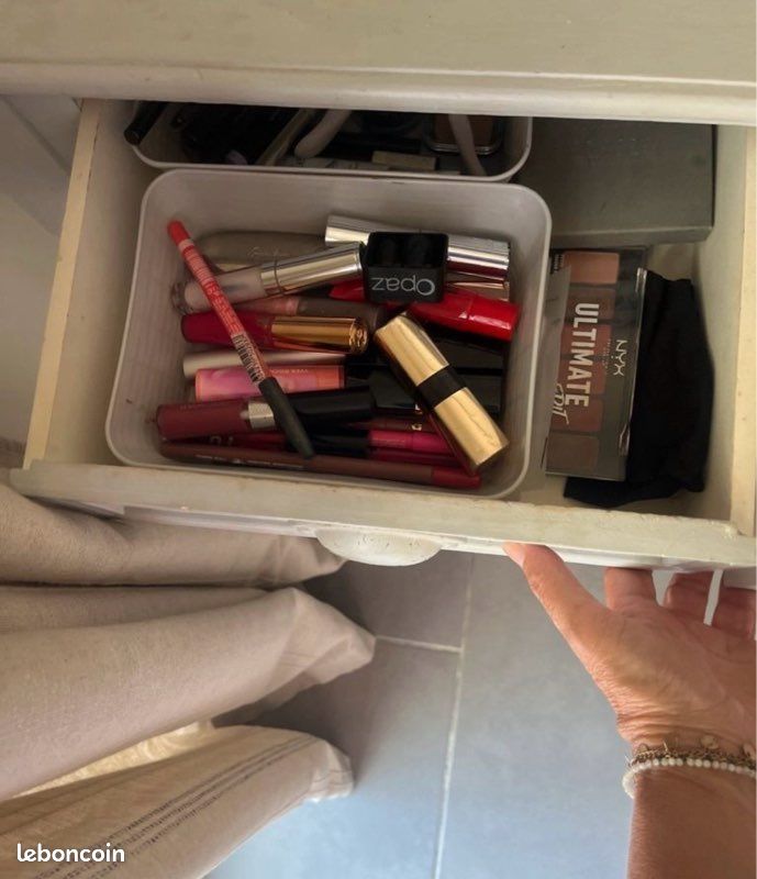 Coiffeuse et miroir vintage (image 8)