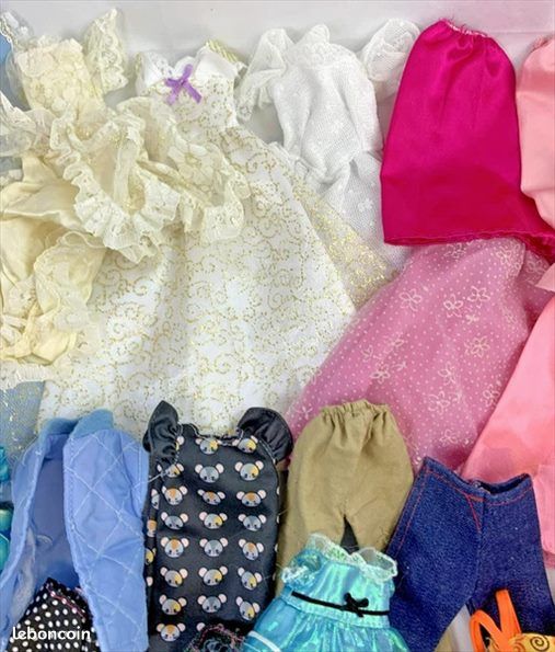 Barbie Clone Poupées Mannequins Lot Vêtements Accessoires Collection Vintage Années 80 90 (image 4)