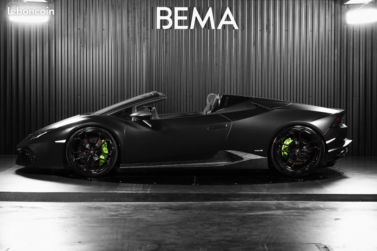 LAMBORGHINI HURACÁN SPYDER LP610-4 V10 610cv | Malus payé | Lift | Freins céramique | Suspension magnéto | À partir de 1689/mois (image 15)