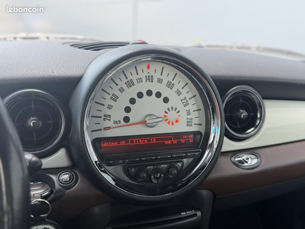 Mini Cooper S R57 CABRIOLET 1.6 184 CH PACK CHILI BVM6 / SUPERBE ETAT (image 12)