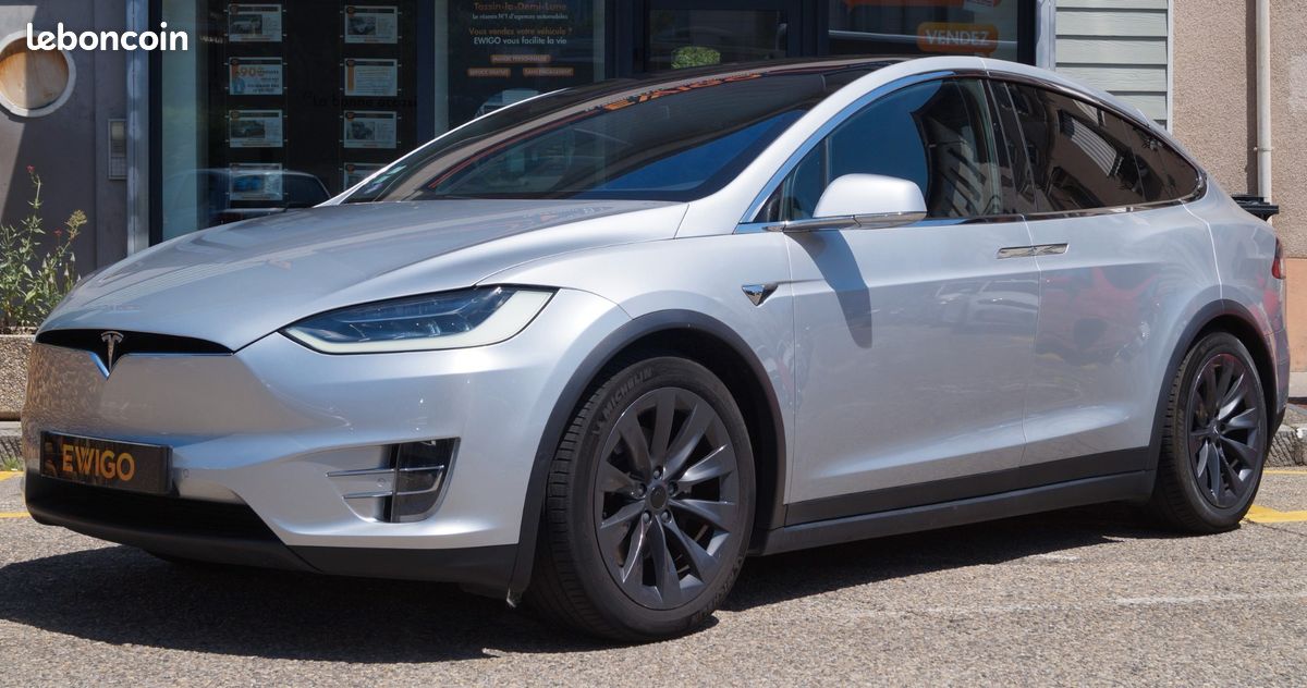 Tesla model-x 100d 422 ch 100kwh 4wd dual-motor bva 5 places + batterie neuve facture tesla (image 5)
