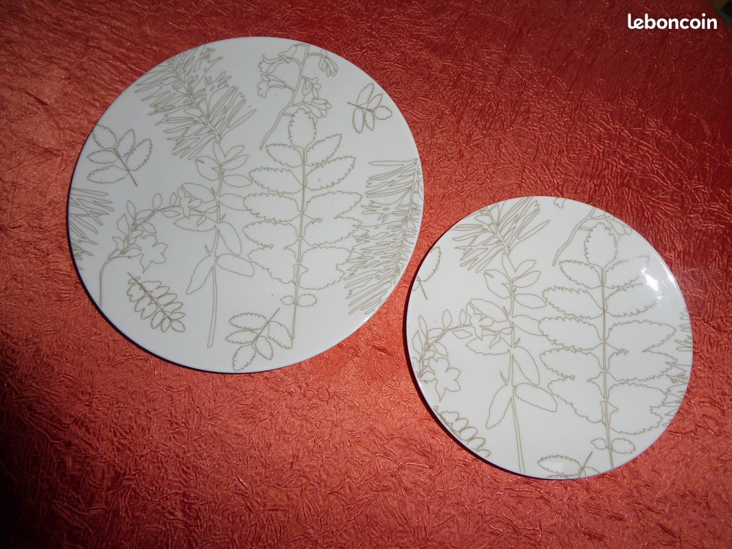 Jolies assiettes de table (image 1)