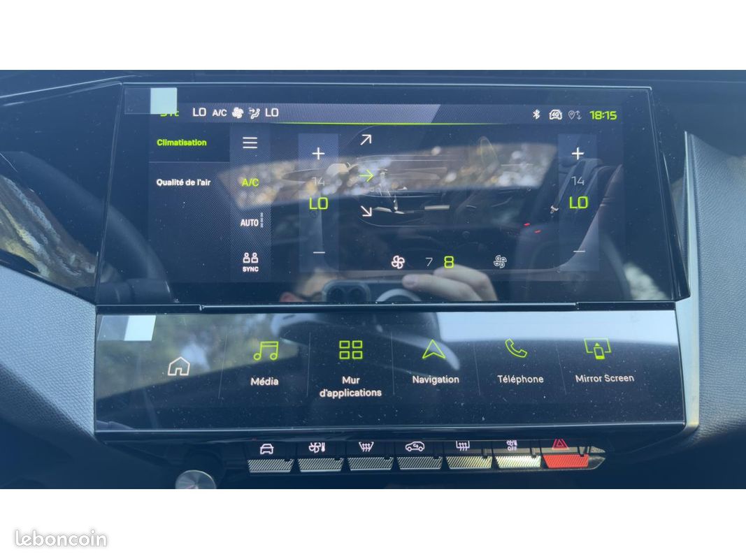 PEUGEOT 308 NOUVELLE Hybrid 145 DCS6 GT +TOIT OUVR+FOCAL+PK VISION 360 DRIVE ASSIST PLUS (image 15)