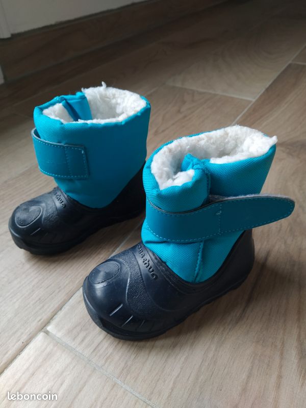 Bottes de neige enfant taille 20-21 (image 2)