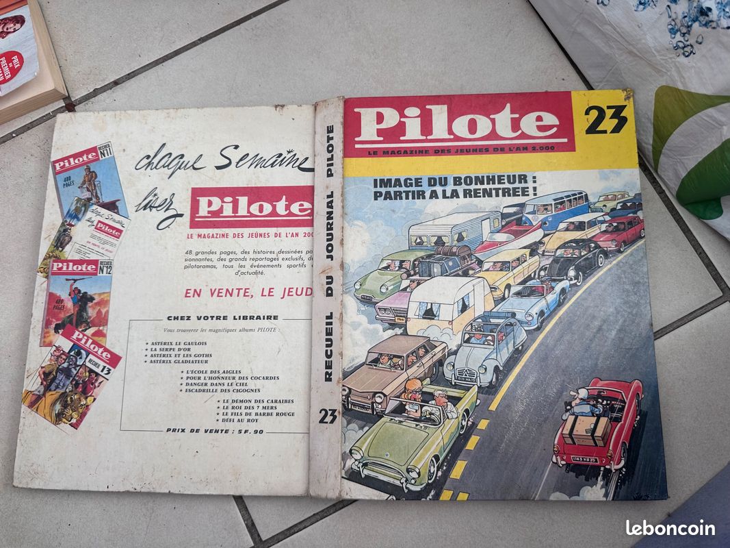 BD recueil du journal pilote 23 1964-65 (image 2)
