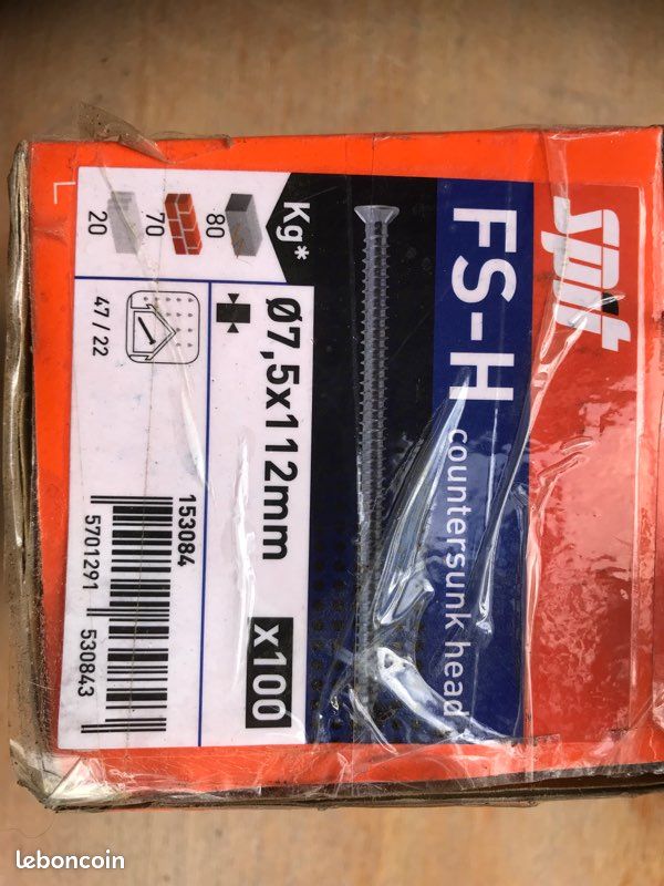 100 Vis bois Spit (image 2)
