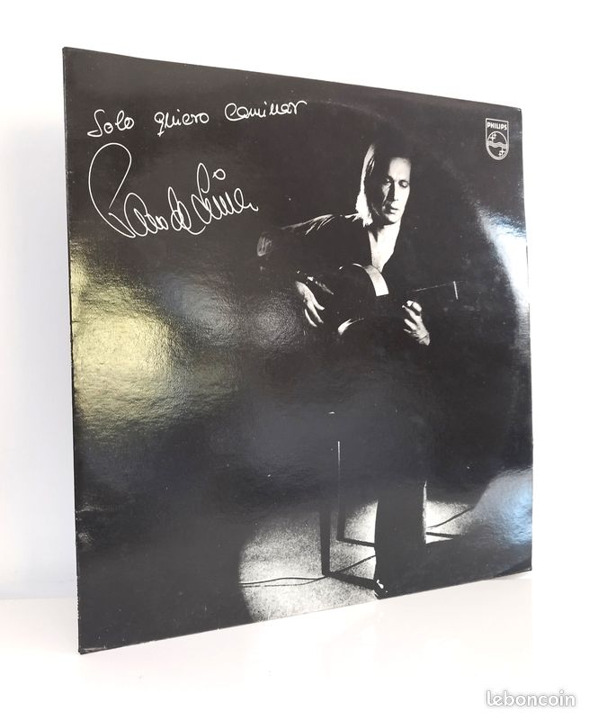 Paco De Lucia disque vinyle 33 tours Solo Quiero Caminar (image 1)