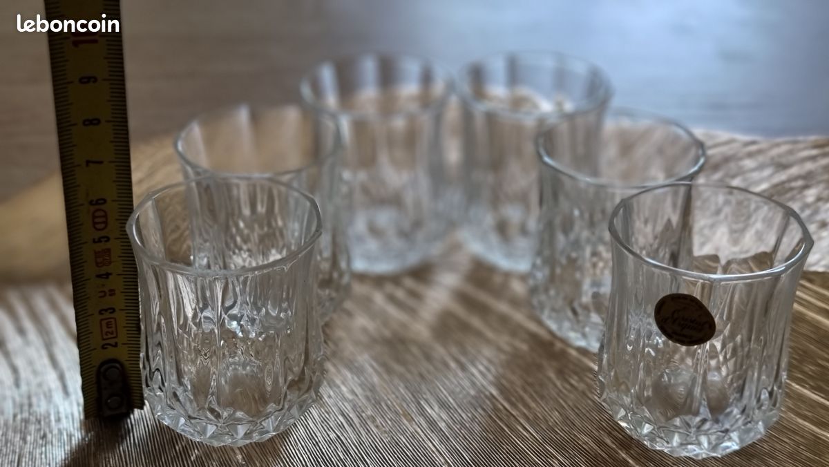 Verre à liqueur cristal d'arques (image 2)