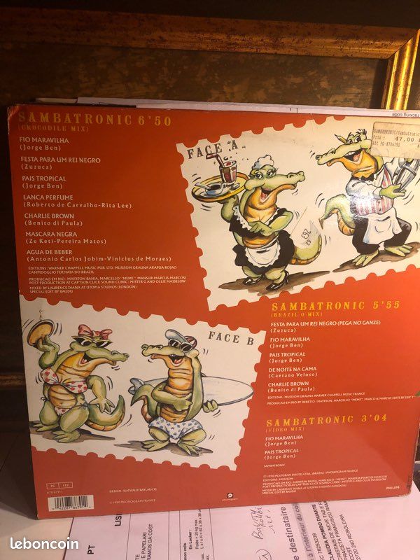 Vinyle sambatronic latin salsa samba musique 🎵 (image 2)