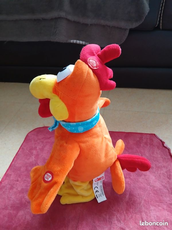 Peluche Cigogne Interactive Qui Parle Et Danse – Répète Tout Ce Que Tu Dis – Cadeau Rigolo Pour Enfants (3+)