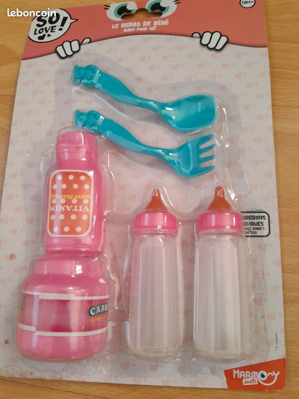 Lot De 6 Biberons Magiques Pour Poupée – Lait Qui Disparaît – Jeu De Rôle Réaliste – Dès 3 Ans