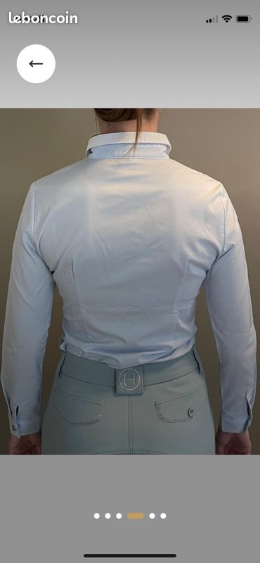 Chemise D'équitation Femme Kerrits Taille M - Occasion, Respirante