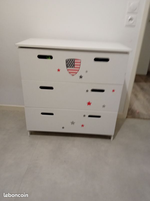 Commode 3 tiroirs (image 1)