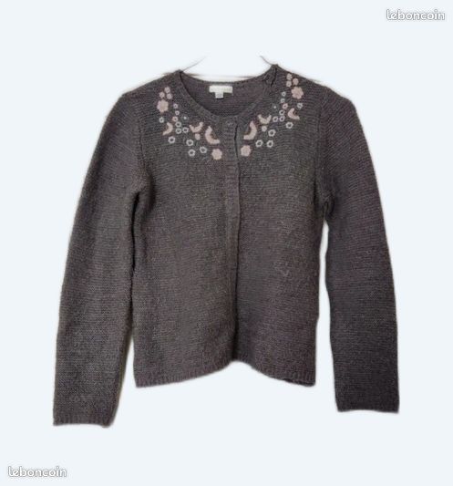2 gilets dont 1 Verbaudet 10 ans fille (image 3)