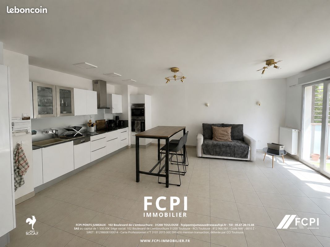 Appartement 3 pièces 64 m² · à Toulouse · 64 m² · 1 200 €