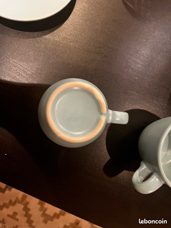 Lot de 4 tasses avec sous tasses IKEA (image 6)