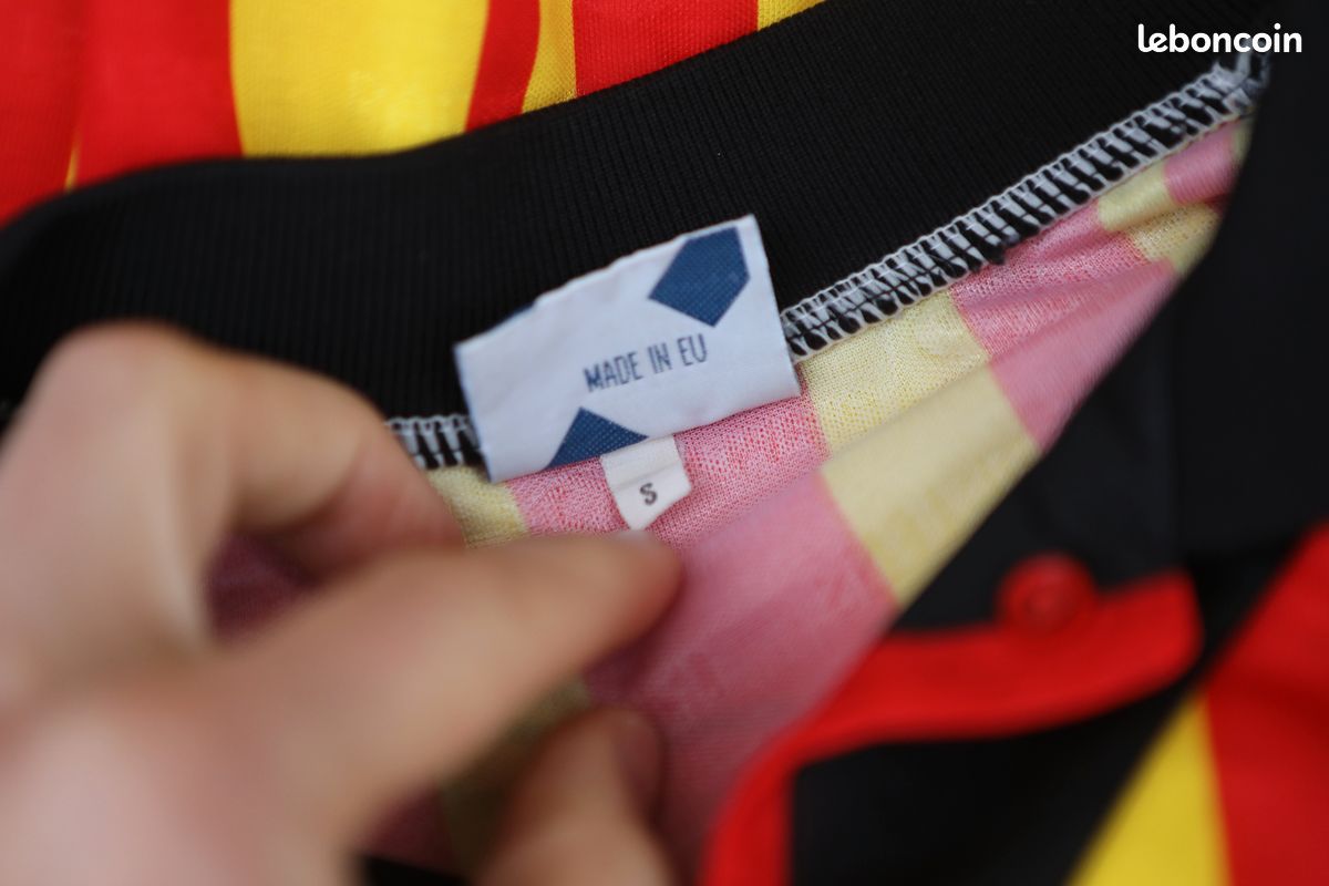 TRÈS RARE! MAILLOT RC LENS Vintage lens Européen 95