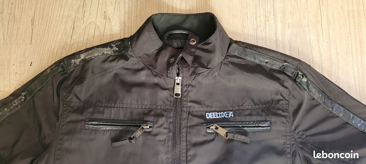 Petit blouson noir Deeluxe 16 ans (image 2)