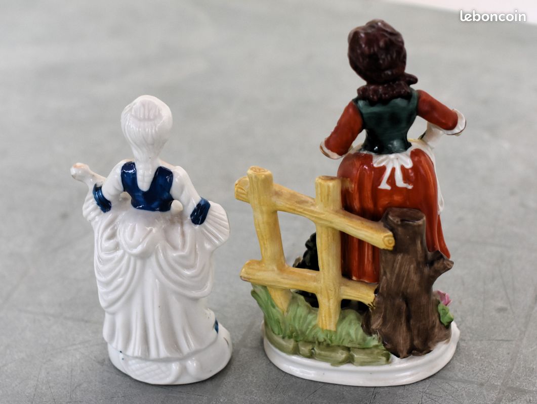 Vintage lot figurines statuettes porcelaine (image 2)