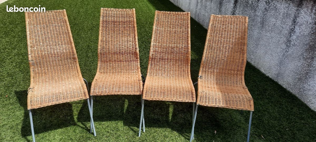 Chaises en osier (image 5)
