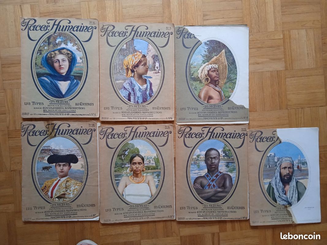Les races humaines Hachette (image 1)