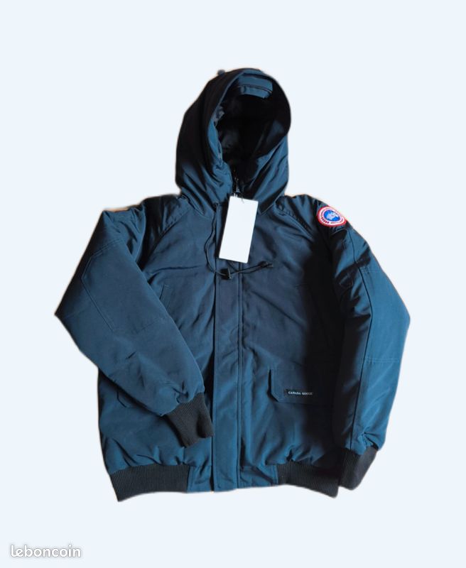 Doudoune Canada Goose homme XL – Bleu marine – Neuve avec