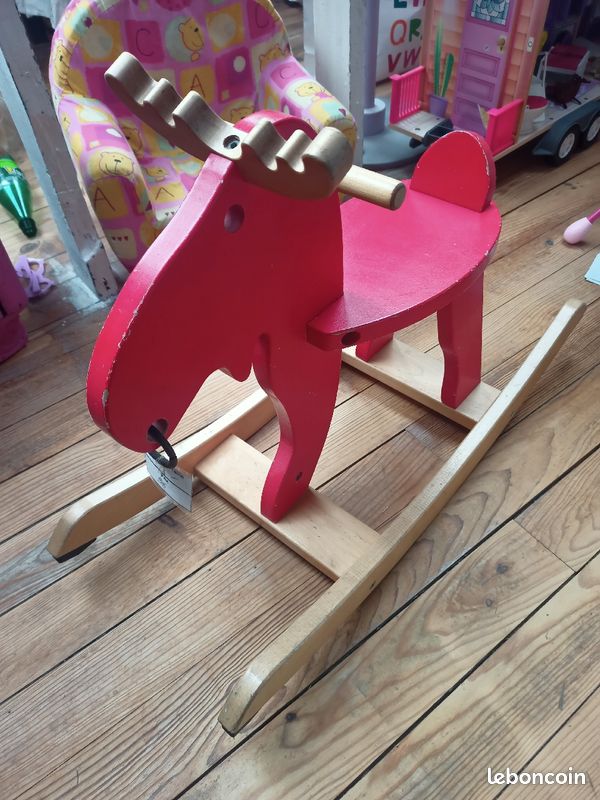 Ekorre Caballo De Madera Ikea IKEA Ekorre Schaukelelch (D'occasion