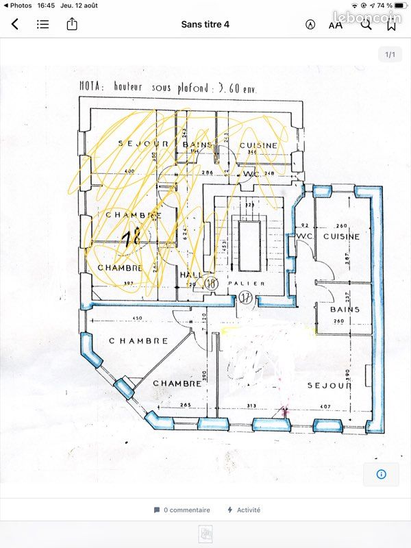Appartement 3 pièces 83 m² · à Nice · 83 m² · 420 000 €