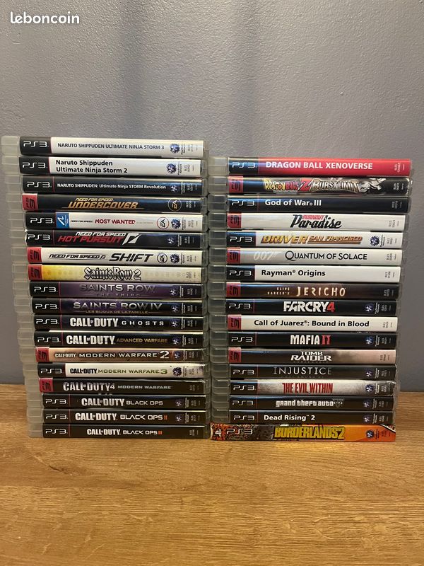 Lot De 6 Jeux PlayStation 3 PAL FR - Dont PUTTY SQUAD - Bon état